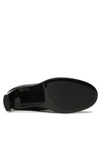 Calvin Klein Botki Curved Stil 90Hh HW0HW01601 Czarny. Kolor: czarny. Materiał: skóra #5