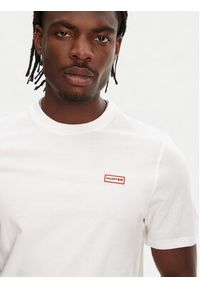 Hunter T-Shirt Tavish HARM0082251 Biały Regular Fit. Kolor: biały. Materiał: bawełna #3
