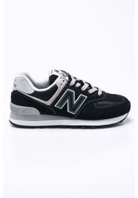 New Balance - Buty WL574EB. Nosek buta: okrągły. Zapięcie: sznurówki. Kolor: czarny. Materiał: guma. Model: New Balance 574 #1