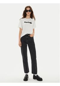JDY T-Shirt Felisa 15300408 Écru Regular Fit. Materiał: bawełna #6
