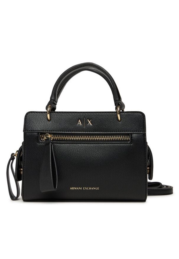 Armani Exchange Torebka XW001212 AF17117 UC001 Czarny. Kolor: czarny. Materiał: skórzane