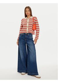 United Colors of Benetton - United Colors Of Benetton Jeansy 45F8DE01Z Granatowy Wide Leg. Kolor: niebieski #3