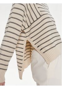 Weekend Max Mara Sweter Natura 2415361181 Beżowy Relaxed Fit. Kolor: beżowy. Materiał: syntetyk, bawełna #5