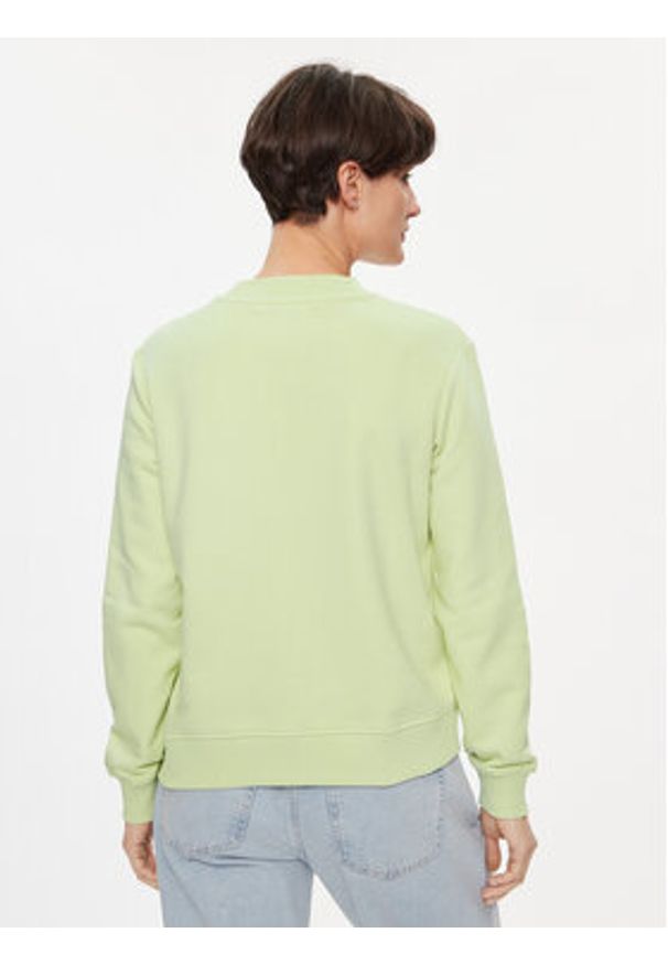 Calvin Klein Jeans Bluza Embro Badge J20J223085 Żółty Regular Fit. Kolor: żółty. Materiał: bawełna