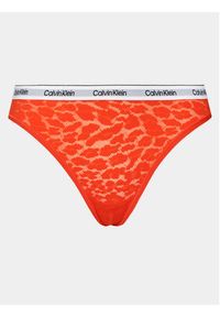 Calvin Klein Underwear Figi klasyczne 000QD5050E Pomarańczowy. Kolor: pomarańczowy. Materiał: syntetyk #2