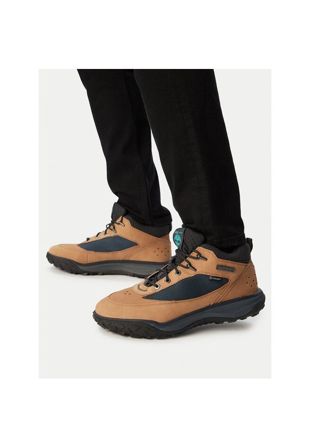 Sneakersy Timberland. Kolor: brązowy