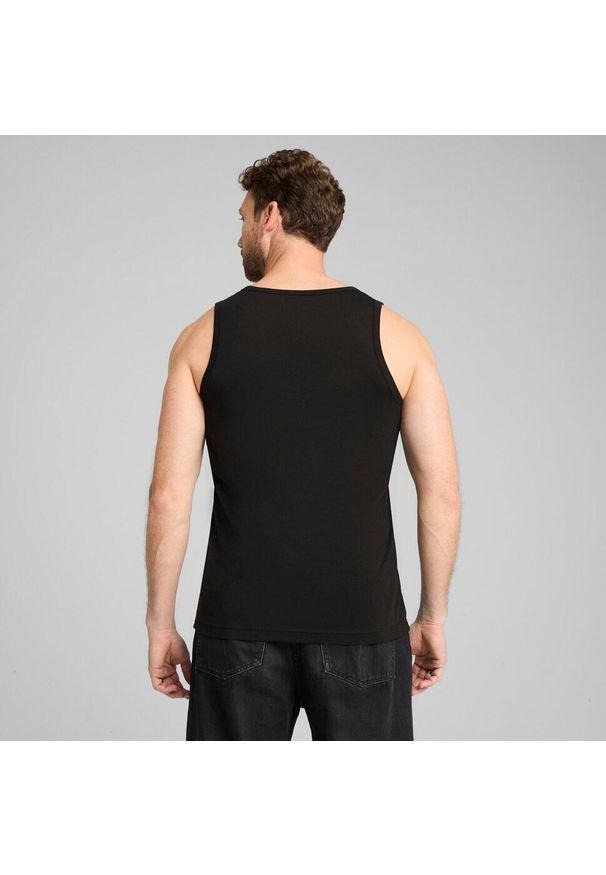 Podkoszulek Puma Ess No. 1 Logo Tank, Mężczyźni. Kolor: czarny. Materiał: materiał, bawełna
