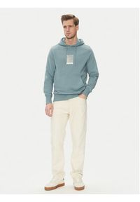 Calvin Klein Jeans Bluza Brush Stroke J30J327525 Niebieski Regular Fit. Kolor: niebieski. Materiał: bawełna #5