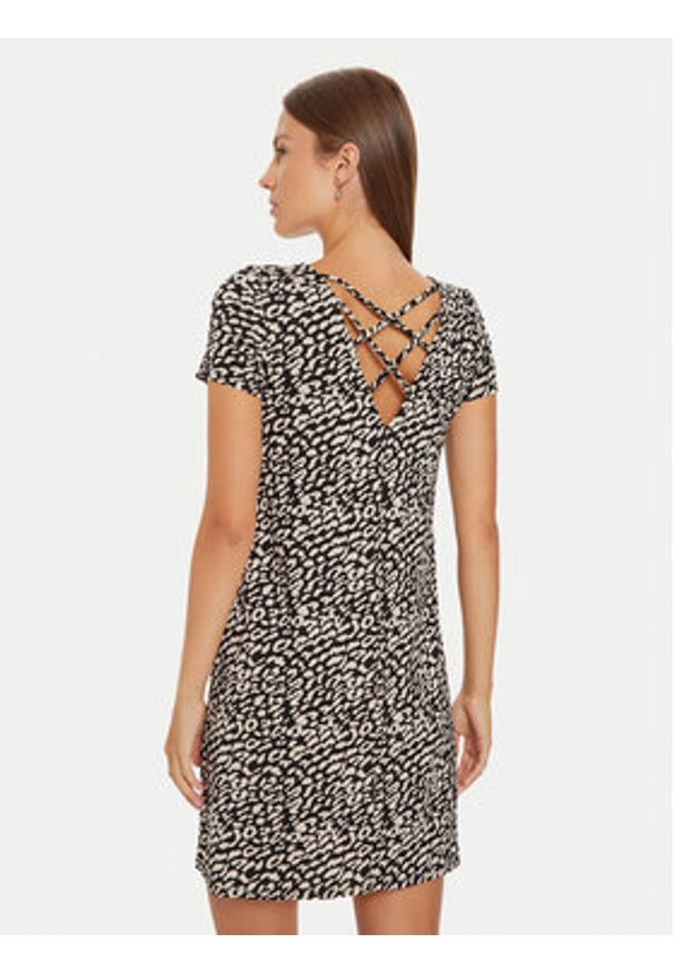 only - ONLY Sukienka letnia Bera 15131237 Czarny Regular Fit. Kolor: czarny. Materiał: wiskoza. Sezon: lato