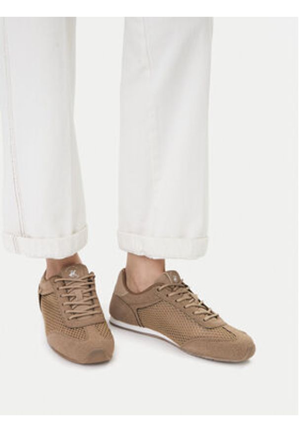 Beverly Hills Polo Club Sneakersy CEO-1491519 Beżowy. Kolor: beżowy. Materiał: materiał
