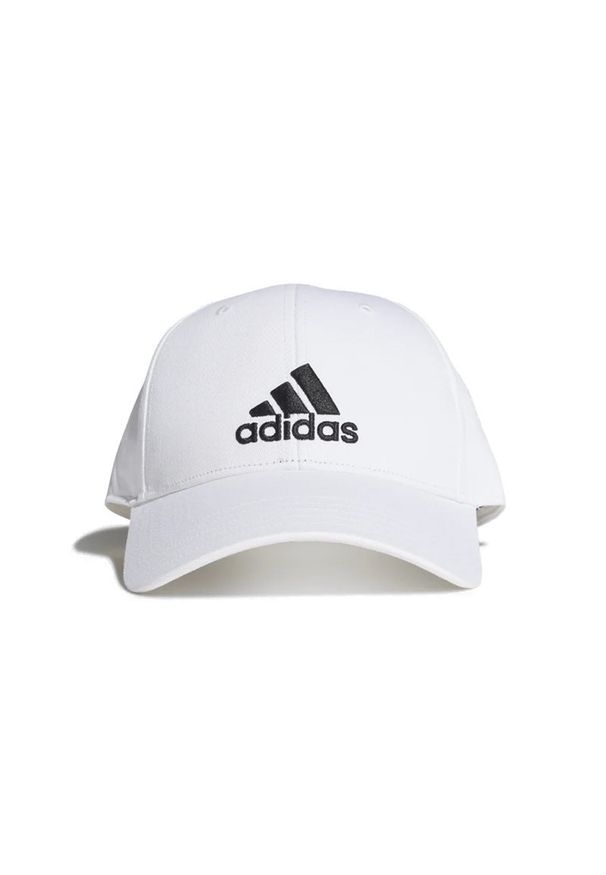 Adidas - ADIDAS BASEBALL CAP > FK0890. Materiał: tkanina, poliester. Wzór: ze splotem. Styl: klasyczny