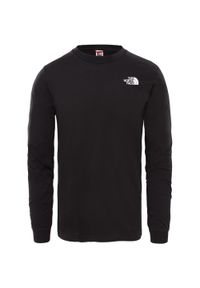 The North Face - M L/S Simple Dome Tee koszulka sportowa z długim rękawem - czarny. Kolor: czarny. Długość rękawa: długi rękaw. Długość: długie