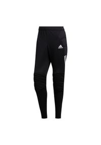 Adidas - Spodnie bramkarskie Tierro. Kolor: czarny, wielokolorowy, biały