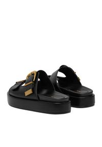 DeeZee Klapki CEO-HY86733-1 Czarny. Kolor: czarny. Materiał: skóra #7