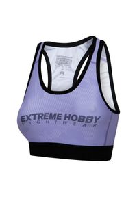 Stanik fitness cardio damski EXTREME HOBBY HAVOC. Kolor: niebieski. Materiał: poliester, elastan. Sport: fitness #1
