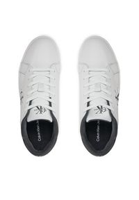 Calvin Klein Jeans Sneakersy Classic Cupsole Low Laceup Lth YM0YM00864 Beżowy. Kolor: beżowy. Materiał: skóra #6