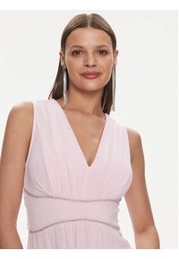 Rinascimento Sukienka wieczorowa CFC0117736003 Różowy Regular Fit. Kolor: różowy. Materiał: syntetyk. Styl: wizytowy