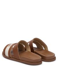 Furla Klapki Tide YL11TID BX0070 PT 0213S Brązowy. Kolor: brązowy. Materiał: skóra #4