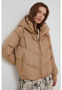 Answear Lab kurtka damska kolor brązowy zimowa. Okazja: na co dzień. Kolor: brązowy. Sezon: zima. Styl: wakacyjny
