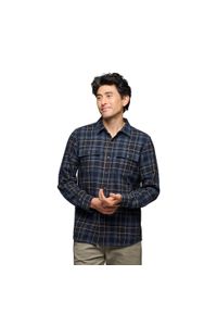 Koszula Twill Black Diamond Project. Okazja: na co dzień. Kolor: wielokolorowy, niebieski, szary. Wzór: ze splotem. Styl: casual #2