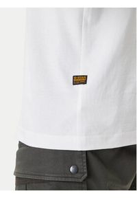 G-Star RAW - G-Star Raw T-Shirt Base D26817-D593 Biały Boxy Fit. Kolor: biały. Materiał: bawełna #3