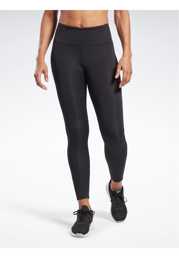 Reebok Legginsy Lux Perform High-Rise Leggings HS7777 Czarny. Kolor: czarny. Materiał: syntetyk