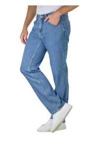 Mustang - MUSTANG TRAMPER STRAIGHT MĘSKIE SPODNIE JEANSOWE DENIM BLUE 1013975 5000 413