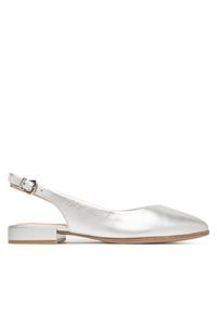 Czółenka Marco Tozzi. Kolor: srebrny #1