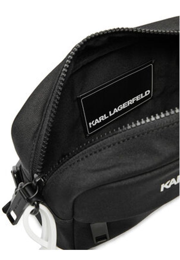 Karl Lagerfeld - KARL LAGERFELD Saszetka 246M3060 Czarny. Kolor: czarny. Materiał: materiał