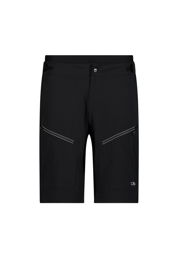 Szorty z siatkową bielizną CMP. Kolor: czarny. Sport: kolarstwo