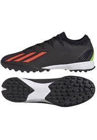 Adidas - Buty adidas X Speedportal.3 Tf M GW8487 czarne czarne. Kolor: czarny. Materiał: materiał. Szerokość cholewki: normalna. Sport: piłka nożna, fitness #1