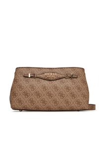 Guess Torebka Katya HWSG96 52120 Brązowy. Kolor: brązowy. Materiał: skórzane