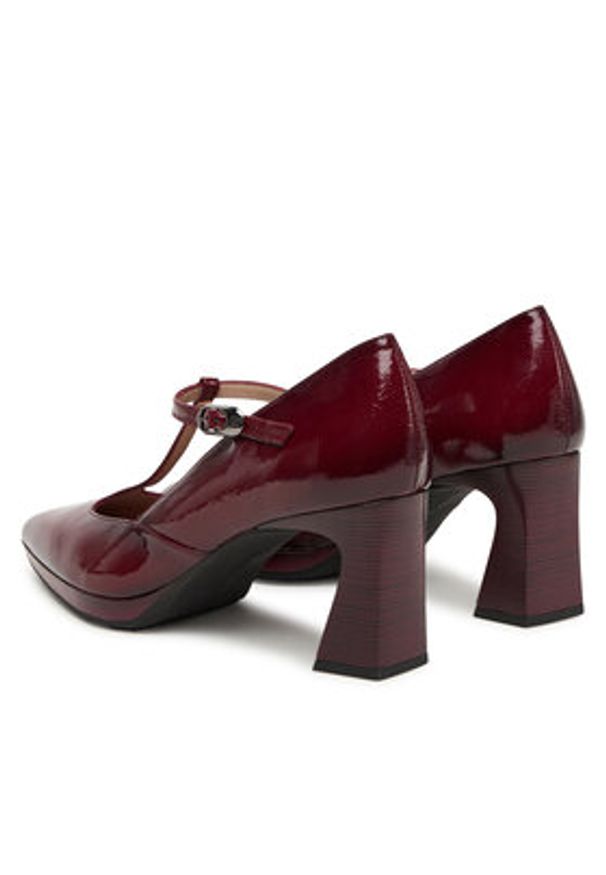 Hispanitas Półbuty HI254342 Bordowy. Kolor: czerwony. Materiał: skóra