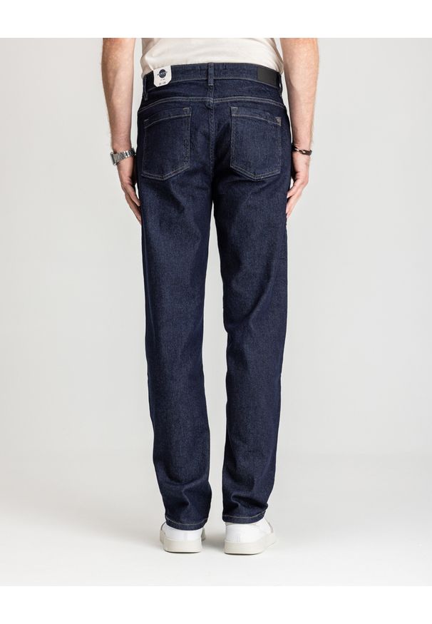 MARCUS - Męskie Spodnie Jeansowe Marcus Jason 2240 Jeans Rough Dry Blue 14-200318