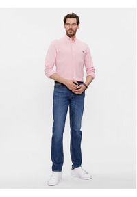 Polo Ralph Lauren Koszula 710654408124 Różowy Regular Fit. Typ kołnierza: polo. Kolor: różowy. Materiał: bawełna #3