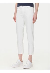 Mustang Jeansy Crosby 1016544 Biały Slim Fit. Kolor: biały