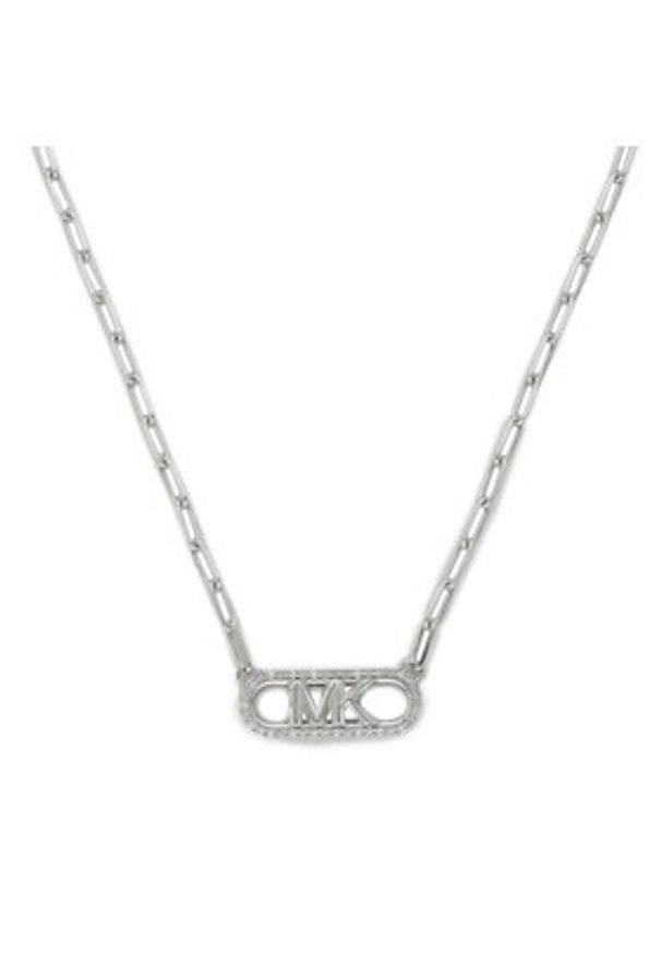 Michael Kors Naszyjnik MKC1655CZ040 Srebrny. Materiał: srebrne. Kolor: srebrny