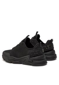 Plein Sport Sneakersy UADS USC0608 STE003N Czarny. Kolor: czarny. Materiał: materiał