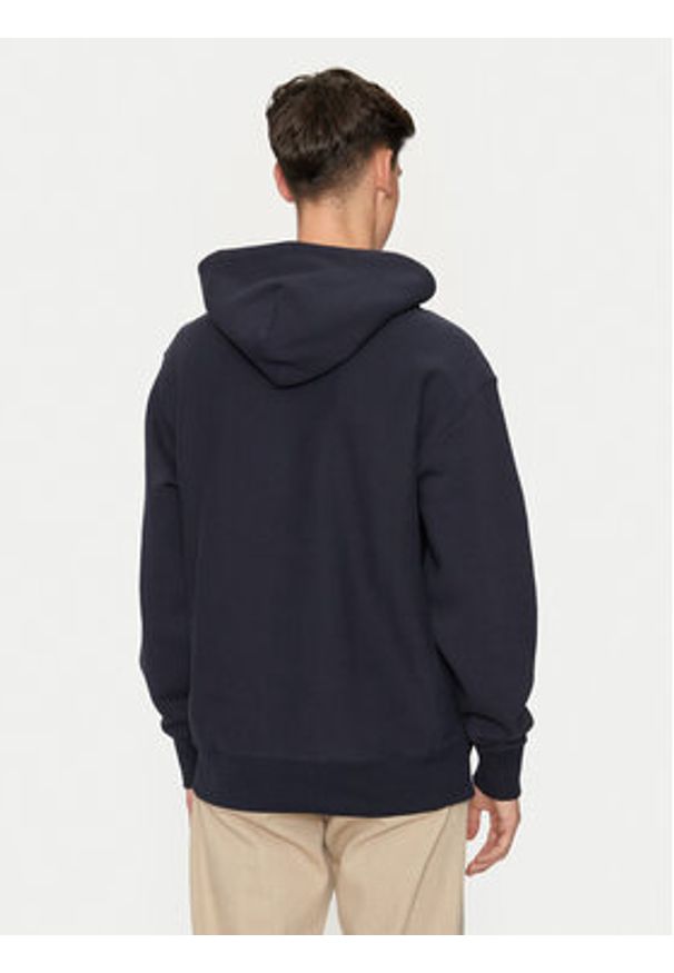 Champion Bluza 220705 Granatowy Relaxed Fit. Kolor: niebieski. Materiał: bawełna