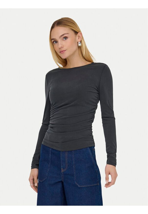 only - ONLY Bluzka Free Life 15365605 Czarny Regular Fit. Kolor: czarny. Materiał: syntetyk