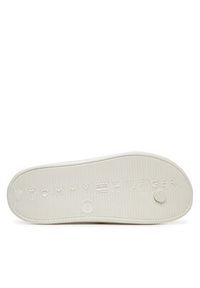 TOMMY HILFIGER - Tommy Hilfiger Japonki Th Comfort Beach Sandal FW0FW08522 Biały. Kolor: biały #5