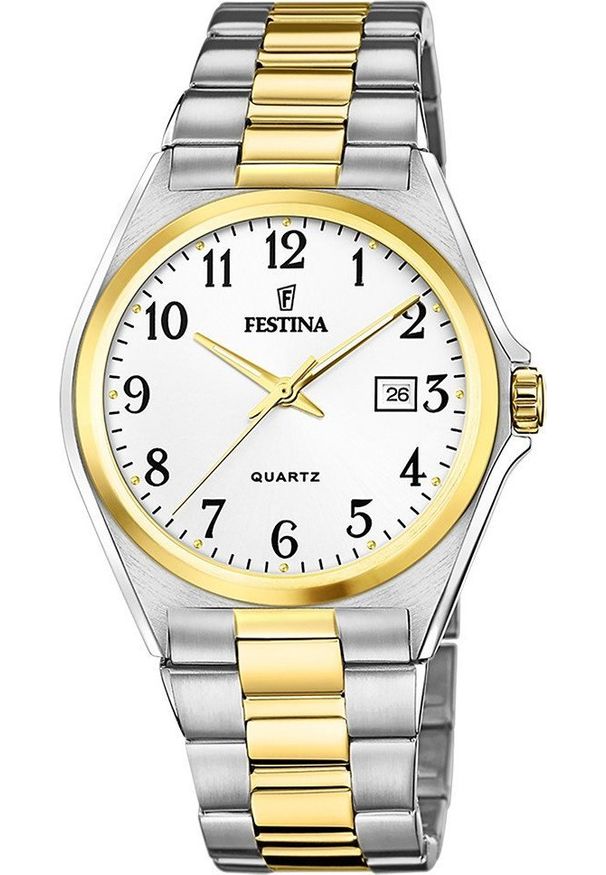 Zegarek Festina Zegarek męski Festina F20554-1 srebrny. Kolor: srebrny
