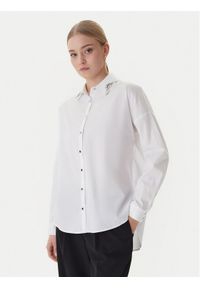 Morgan Koszula 261-CGRAM Biały Oversize. Kolor: biały. Materiał: bawełna #1
