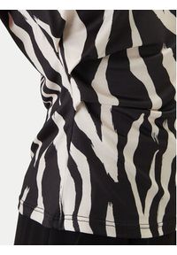 Morgan Bluzka 261-DCLAMY Czarny Regular Fit. Kolor: czarny. Materiał: syntetyk #3