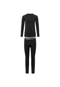 Zestaw termoizolacyjny pod strój kąpielowy Viking Gary. Kolor: czarny. Materiał: dresówka #1