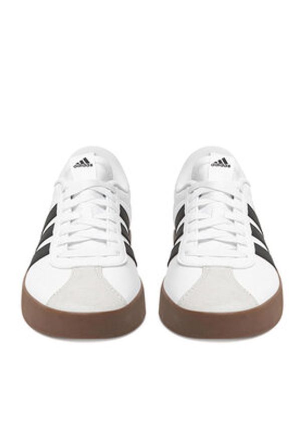Adidas - adidas Sneakersy Vl Court 3.0 Low Skateboarding ID8797 Biały. Kolor: biały. Materiał: skóra. Sport: skateboard