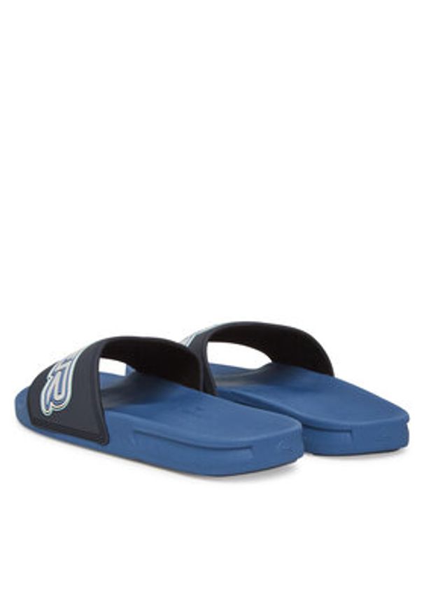 Quiksilver Klapki Rivi AQYL101354 Granatowy. Kolor: niebieski