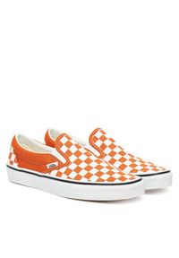 Vans Tenisówki Classic Slip-On VN000D6Y52K1 Pomarańczowy. Zapięcie: bez zapięcia. Kolor: pomarańczowy. Materiał: materiał #3