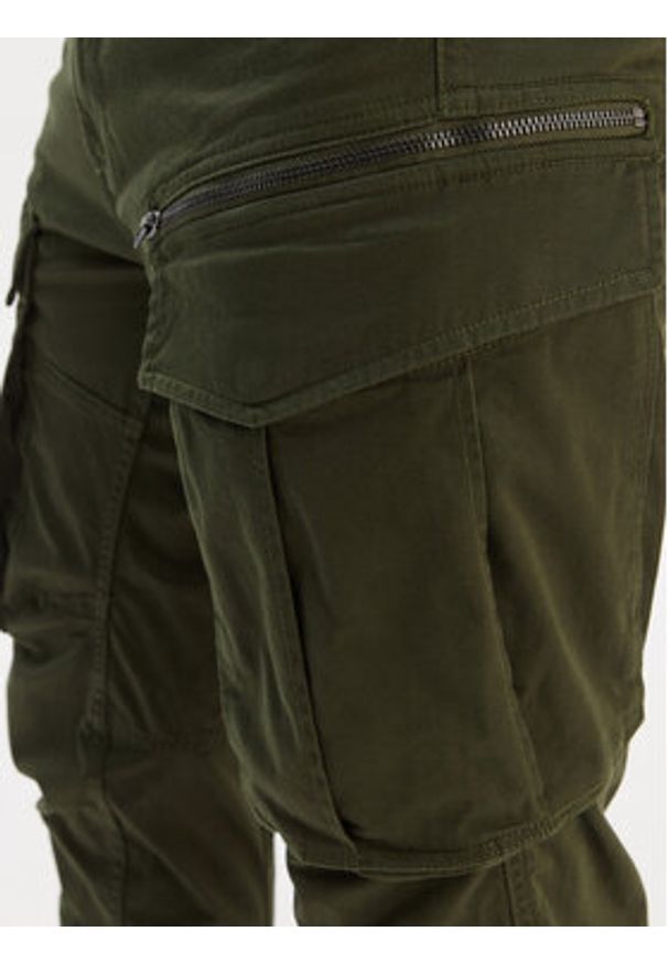 G-Star RAW - G-Star Raw Spodnie materiałowe Rovic D02190-5126 Zielony Regular Fit. Kolor: zielony. Materiał: syntetyk