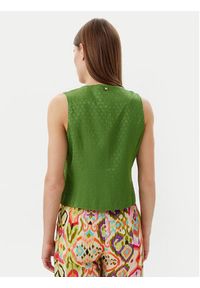LOLA CASADEMUNT Kamizelka MS2502007 Zielony Regular Fit. Kolor: zielony. Materiał: wiskoza #5